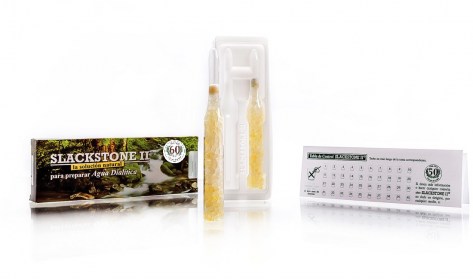 Caja Slackstone II + Ampollas + Tabla de control